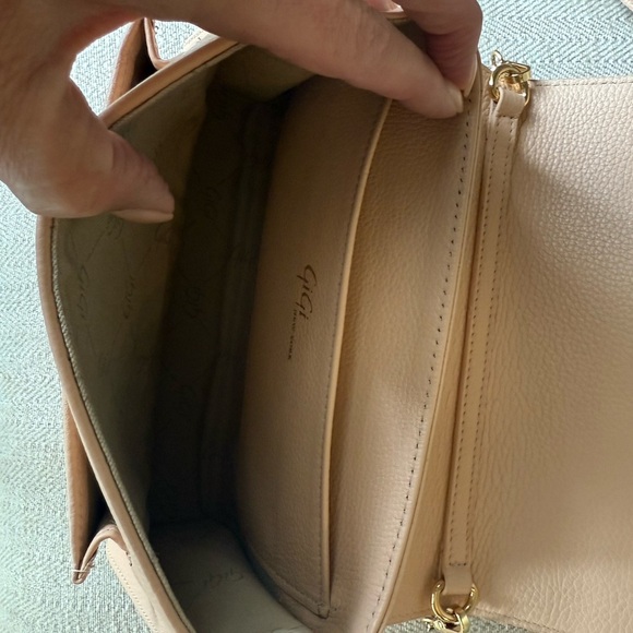 GiGi New York Pink Snake Print Crossbody Bag - Picture 5 of 8